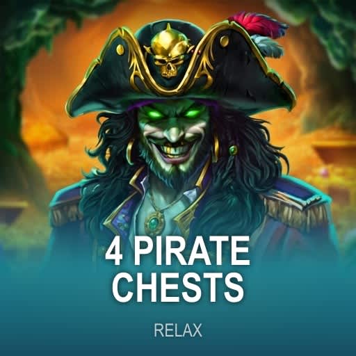4 PIRATE CHESTS